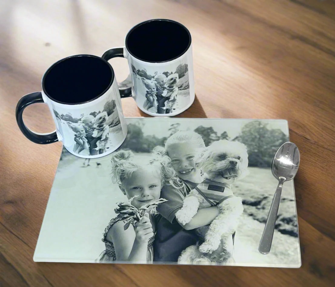 A4 Rectangle Smooth Photo Chopping Board only - Image 3