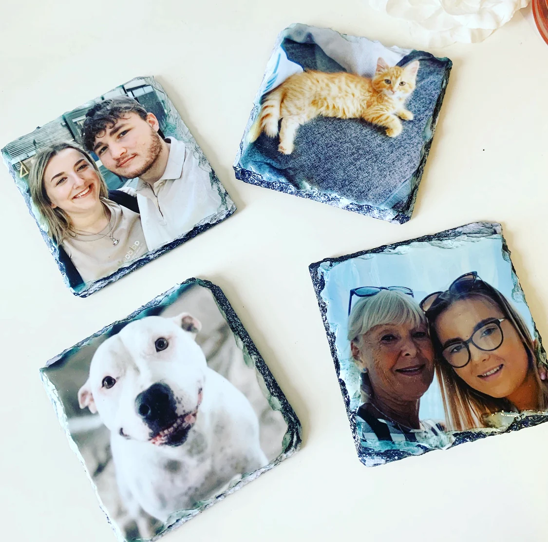 Gloss Photo Slate Coaster (9cm) - Image 4