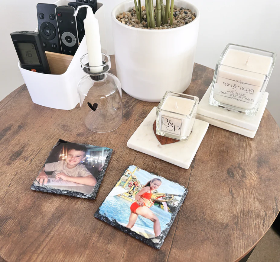 Gloss Photo Slate Coaster (9cm) - Image 5