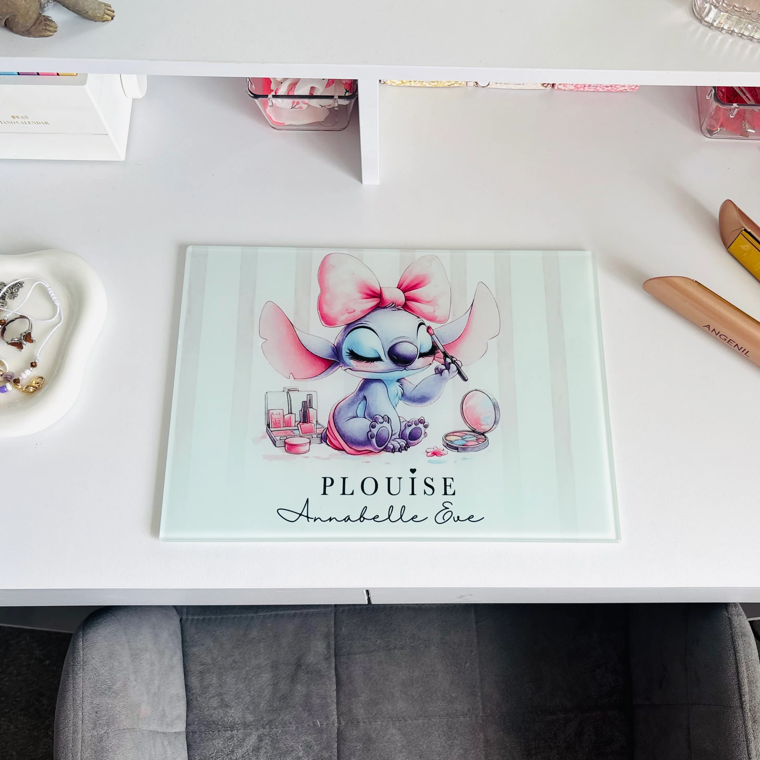 Rectangle Smooth Makeup Glass Board - Image 3