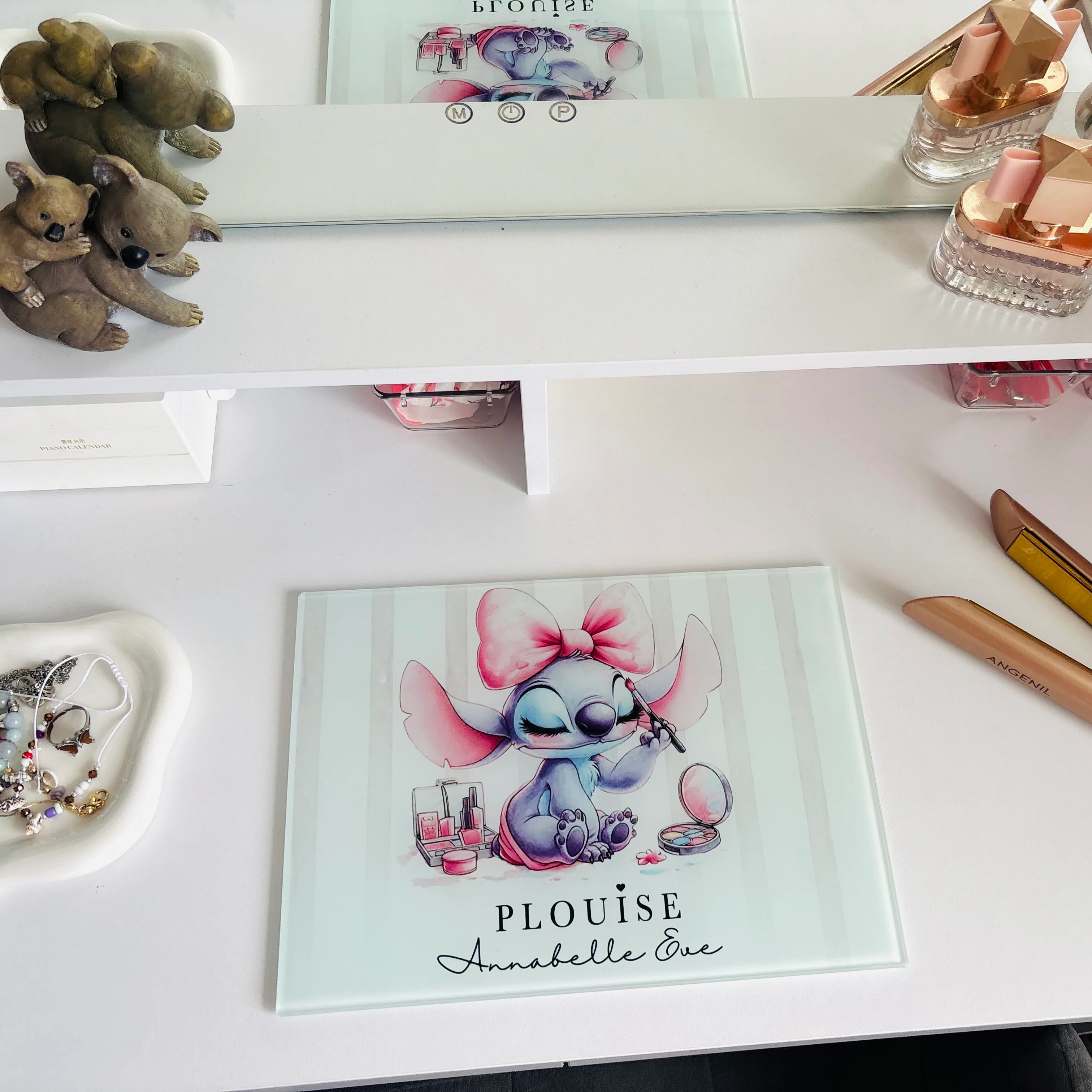 Rectangle Smooth Makeup Glass Board - Image 4