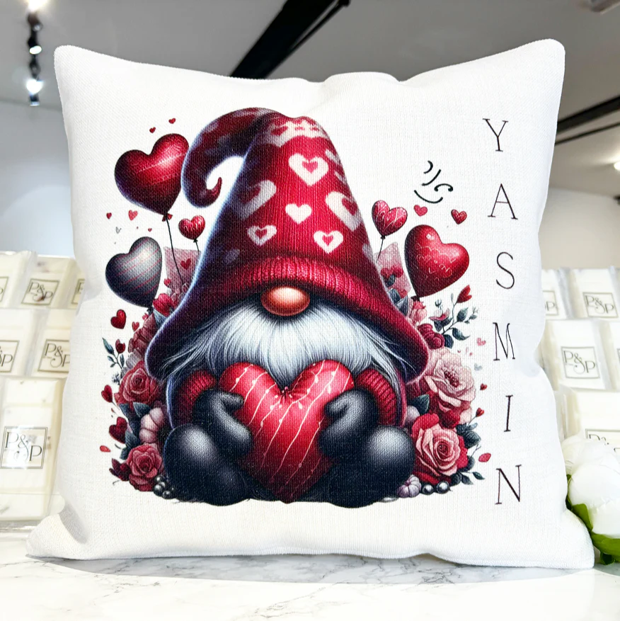 Red Love Heart Gonk Design - Image 2