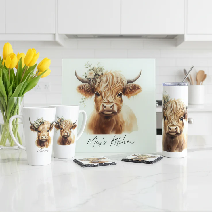 Sage Green Highland Cow Bundle - Image 2