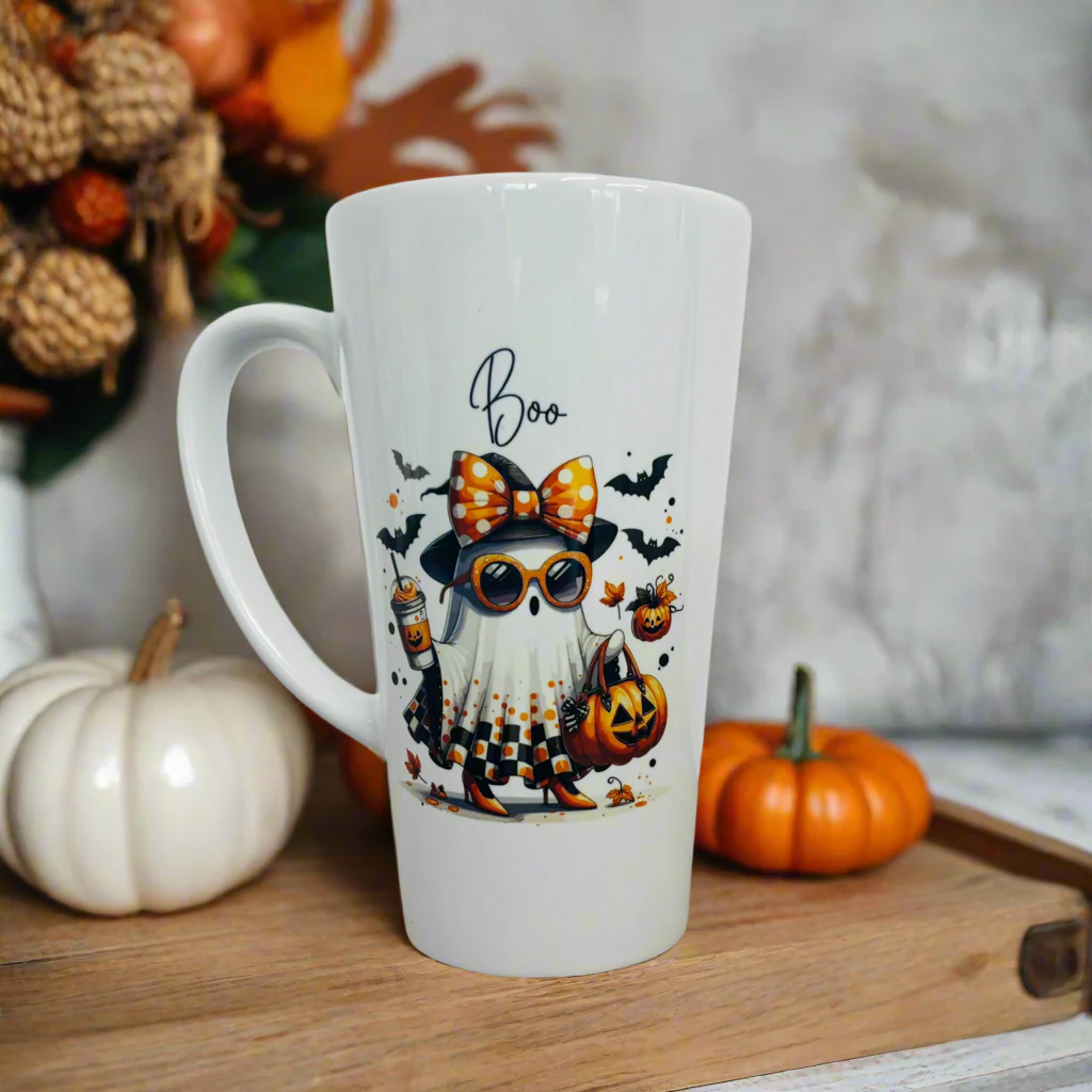 Sassy Ghost 17oz Latte Mug