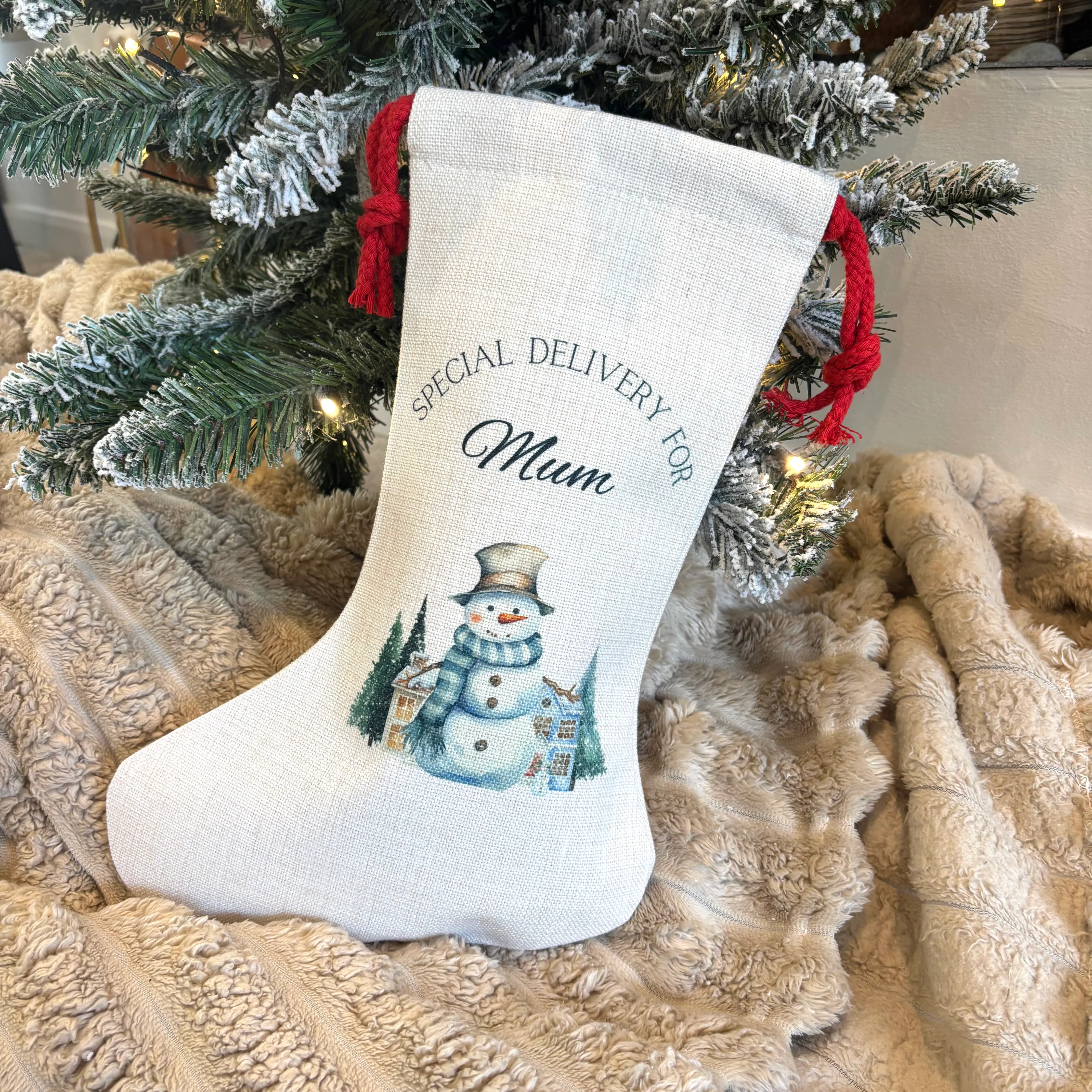 Snowman Santa Sack - Image 4