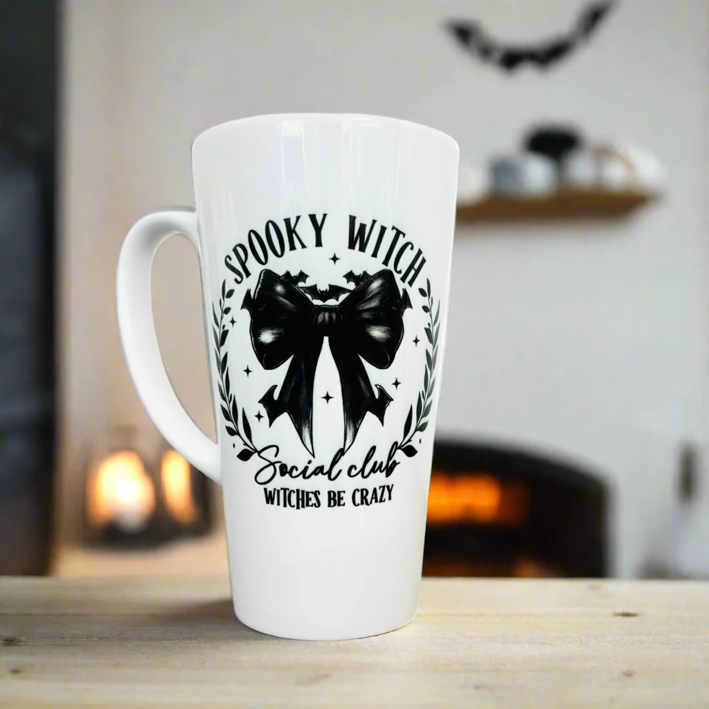 Spooky Witch 17oz Latte Mug