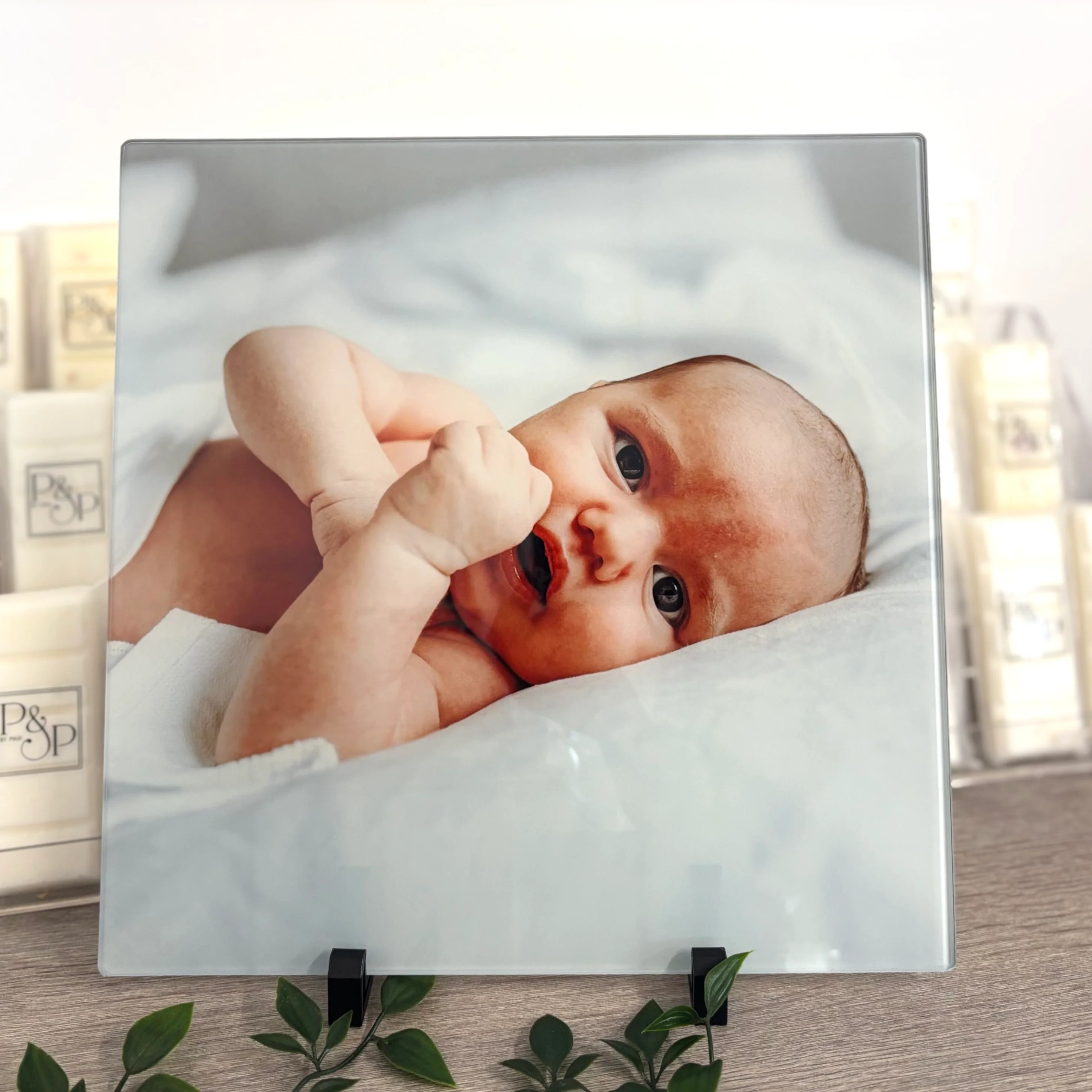 30cm Square Photo Smooth Chopping Board Only, Large - Image 3