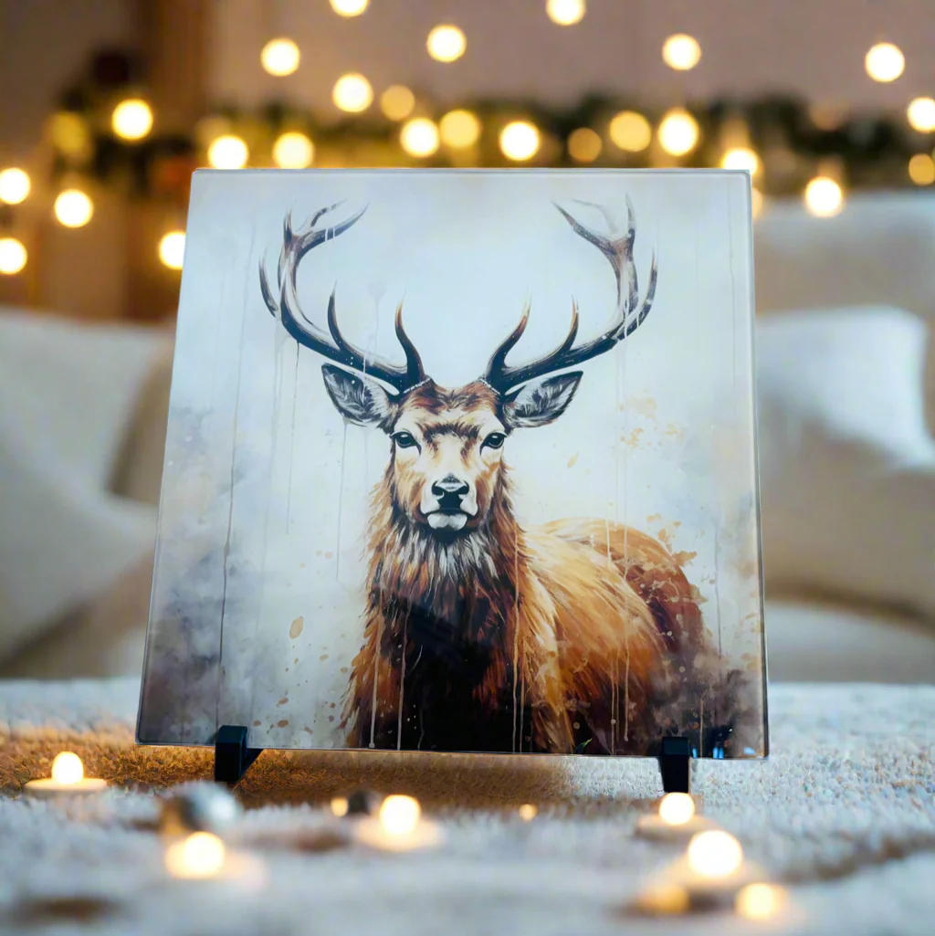 Stag Woodland 30cm Chopping/ Serving Board - Image 2
