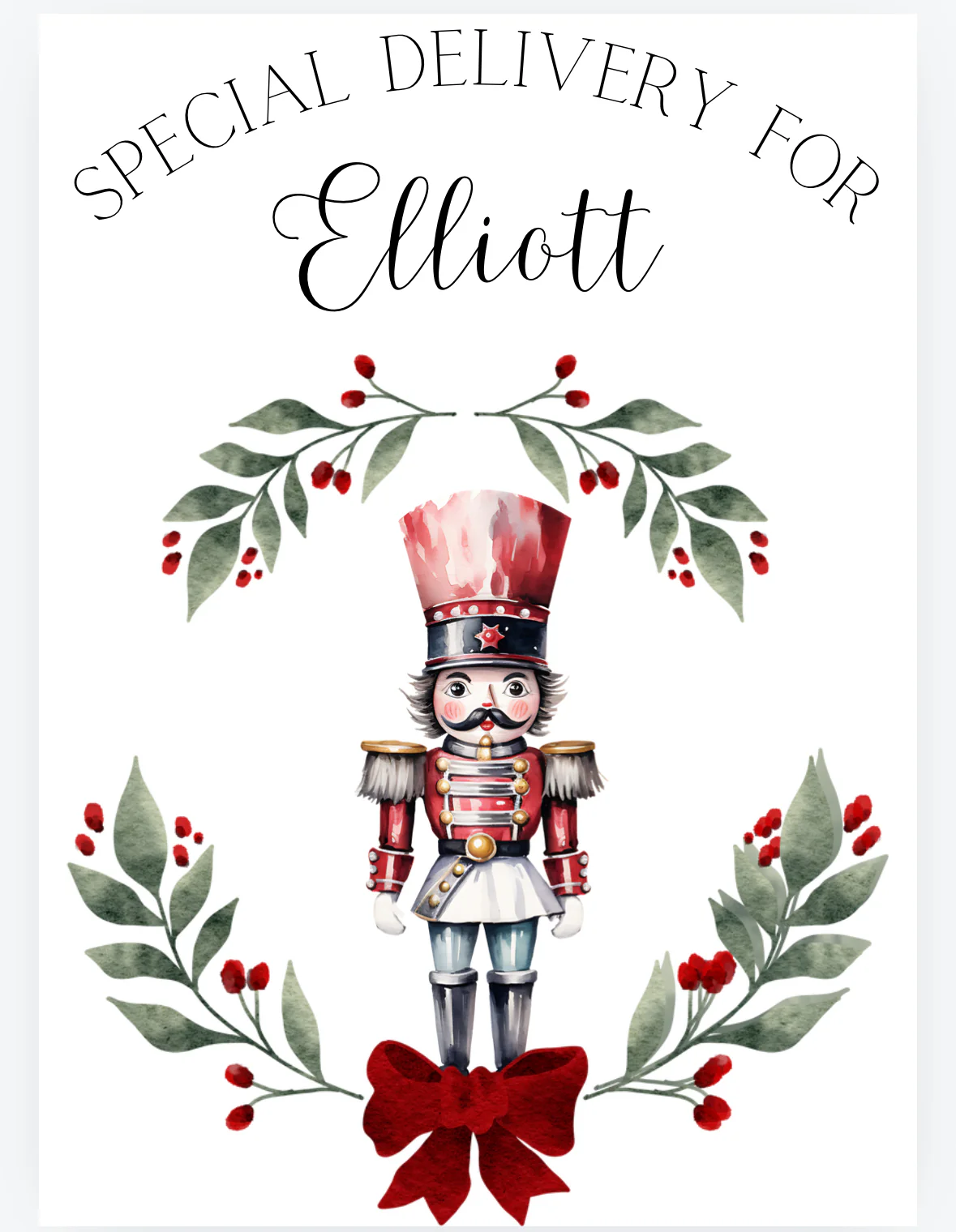 Santa Sack Red Nutcracker - Image 2