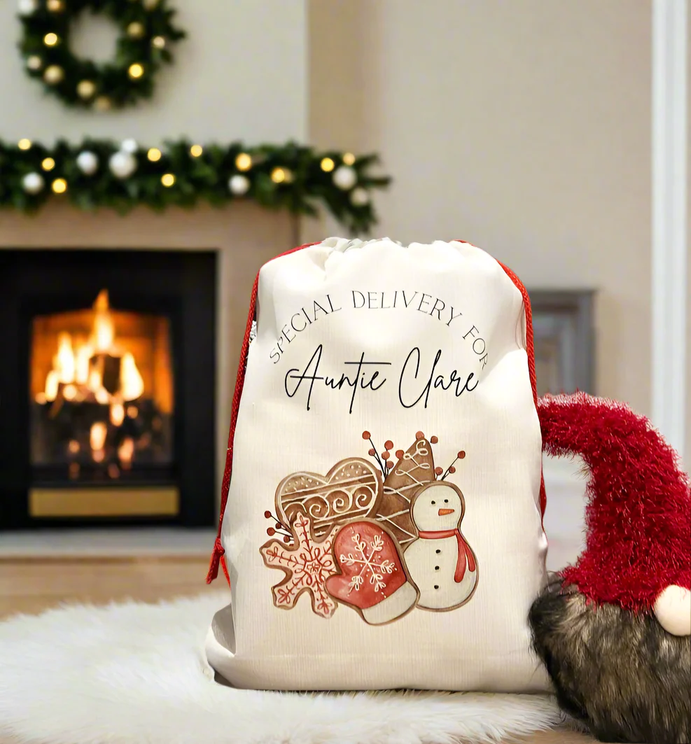 Santa Sack Gingerbread Cookies - Image 2