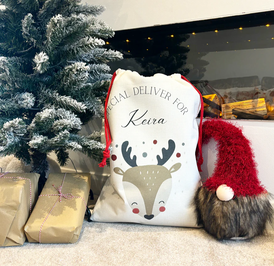 Santa Sack Reindeer Head - Image 2