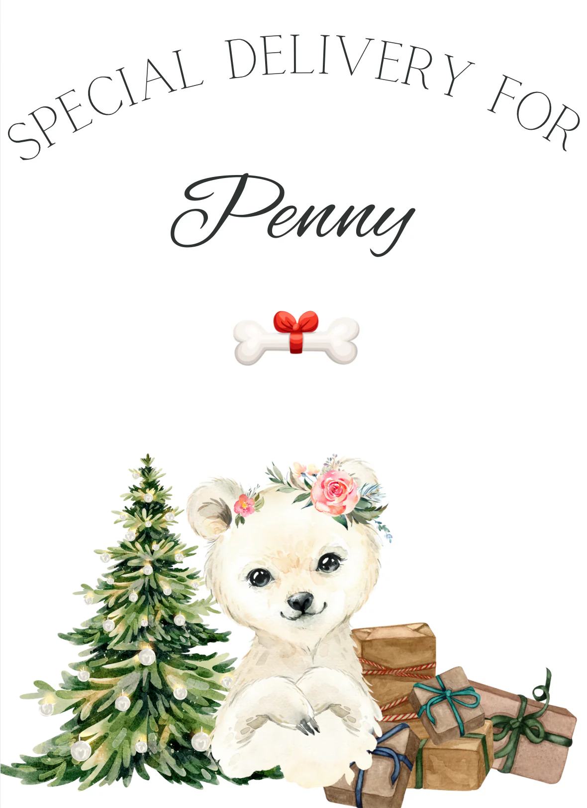 Santa Sack Snow Animal for Pets - Image 2