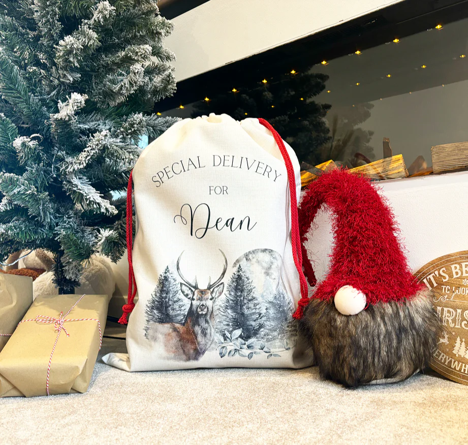 Stag / Moon Santa Sack - Image 4