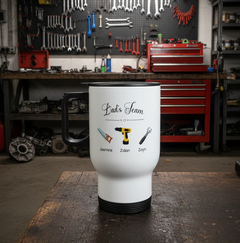 Tools Team Travel Mug - Image 2