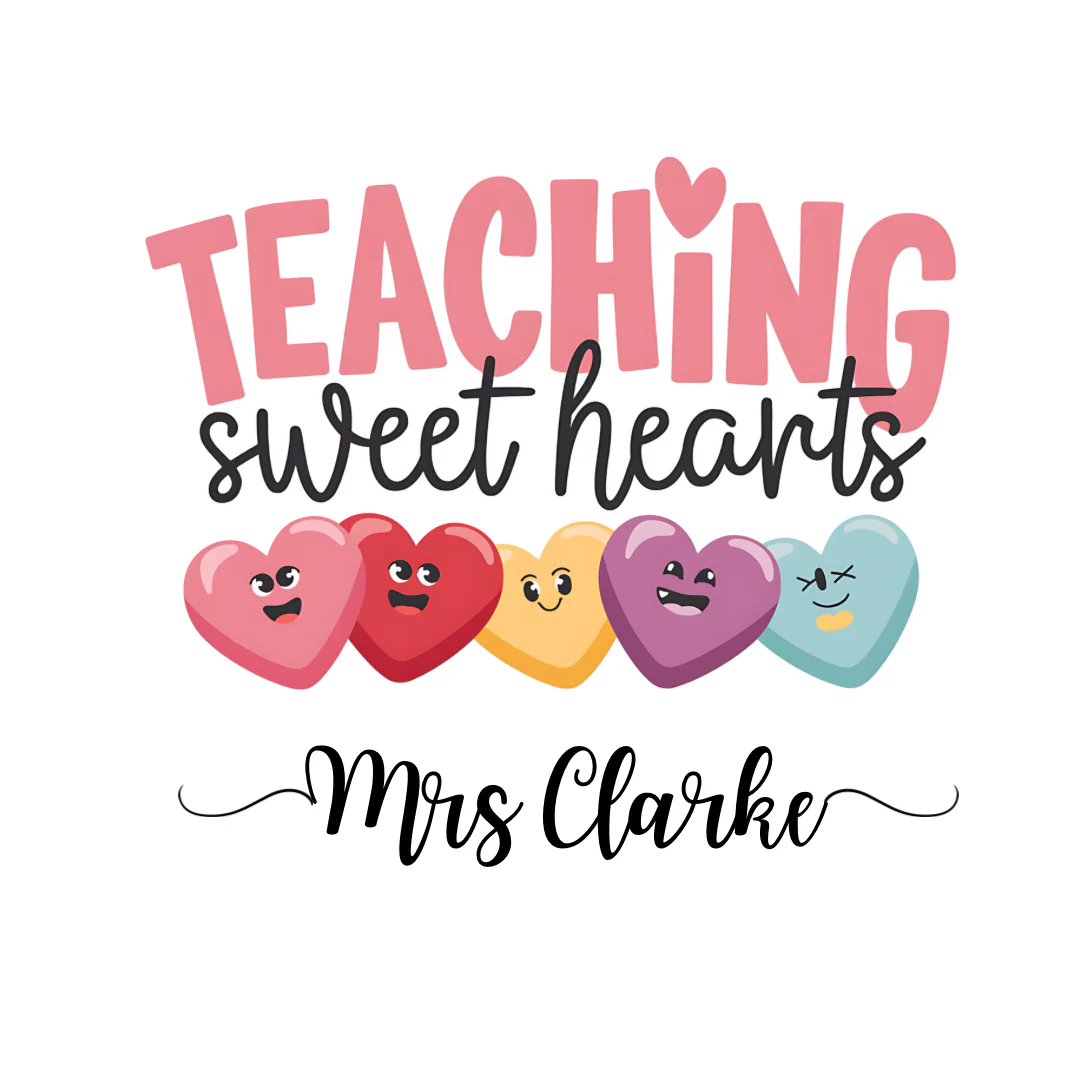 Teaching sweethearts -Tote bag, Travel Mug and Mini Latte